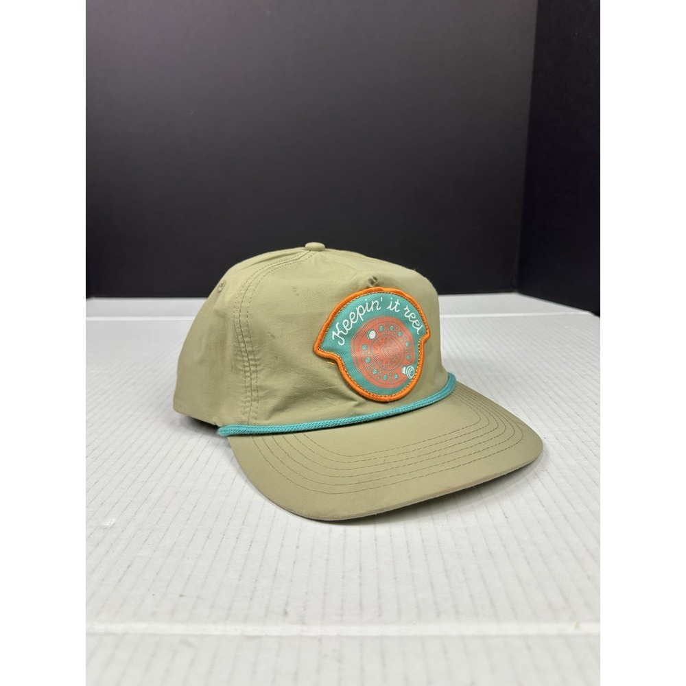 Keepin' It Rad Olive Rope-Trim Baseball Cap